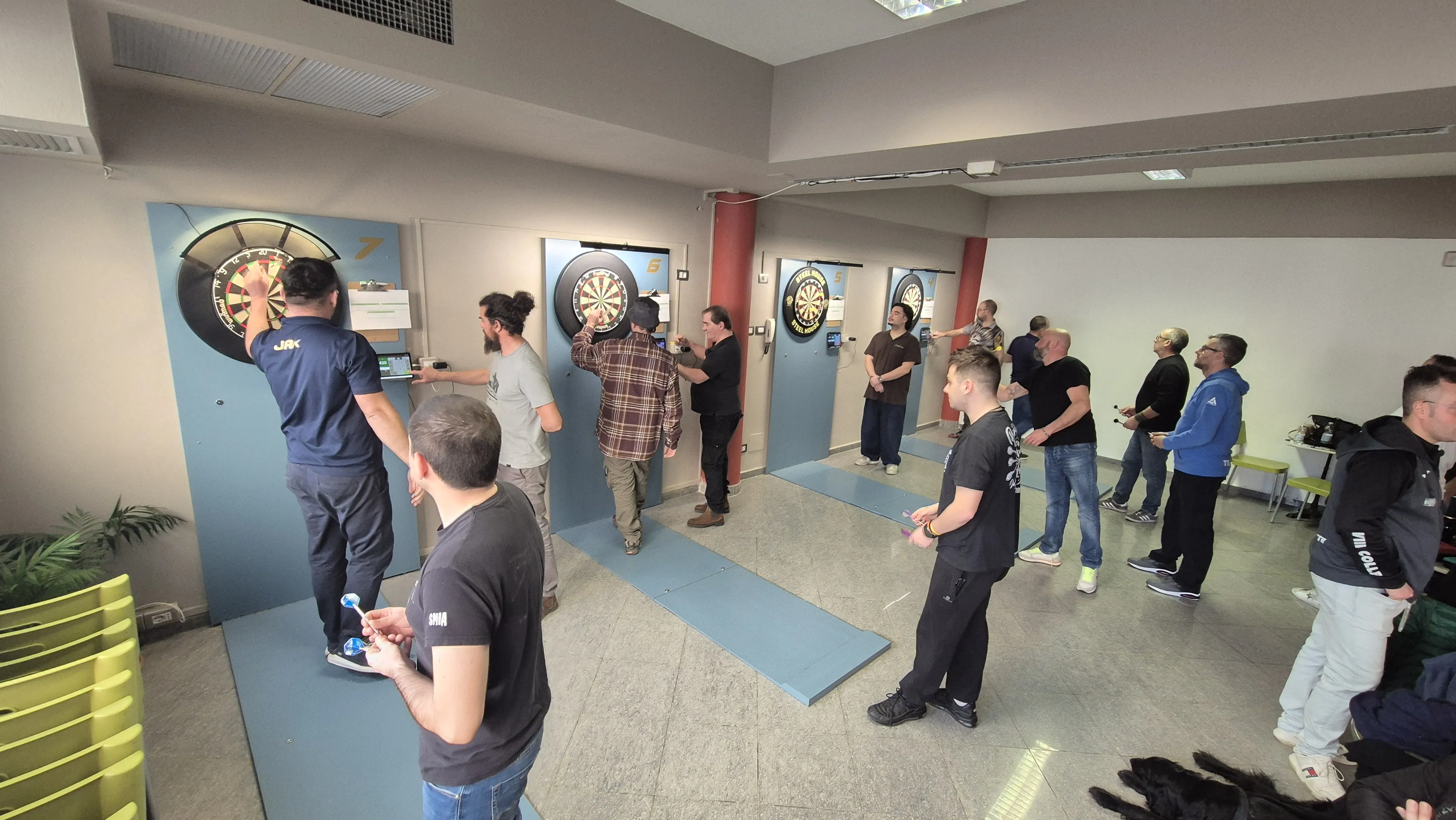 Sede Steel House Dart Club - Vista Interna